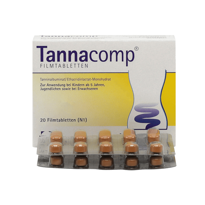 Таннакомп (Tannacomp) таблетки 20шт