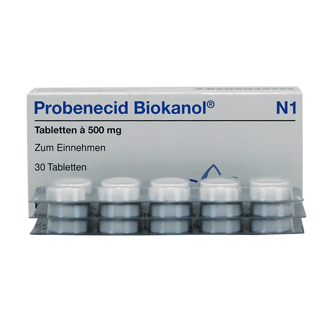 Пробенецид табл. 500 мг №30
