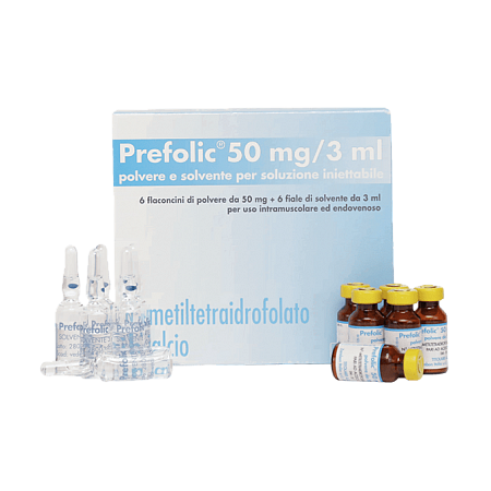 Префолик (Prefolic) амп 50мг 3мл 6шт лекарственный препарат